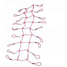  Plezalna mreža Allforbaby 3056, rdeča, 200x75 cm