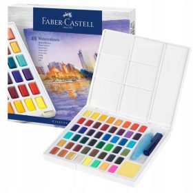 Akvarelne barve Faber-Castell 48 kosov
