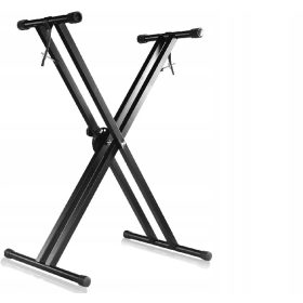    Stojalo za klaviature, 6 strun, DVOJNO STOJALO ZA ORGLE KLAVIATURE