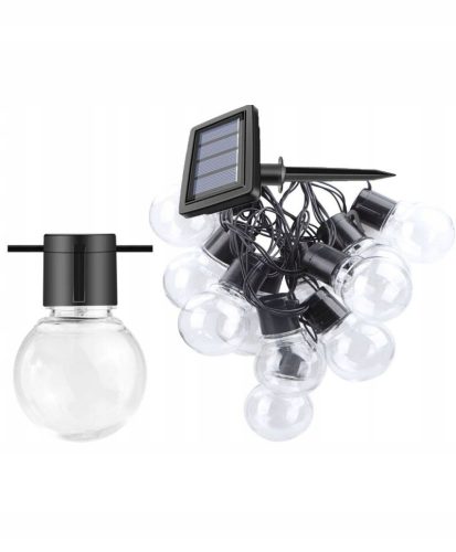 LED-ONE solarna girlanda 380 cm