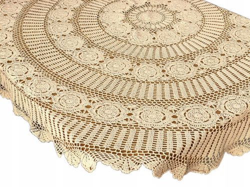 Okrasna miza prt 170 cm x 170 cm krog