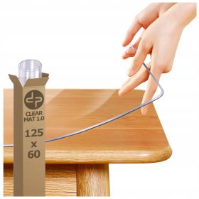 Podloga zaščitna za mizo 125x60 cm 1 mm