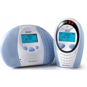   Elektronska varuška Alecto DBX-88 ECO LED svetilka v modri barvi