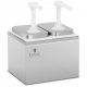 Dvojni dozirnik omak Royal Catering RCDI-4L, 2 x 2 L