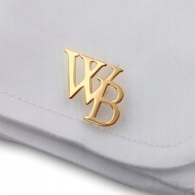 Spinki za manšete z začetnicami abecede