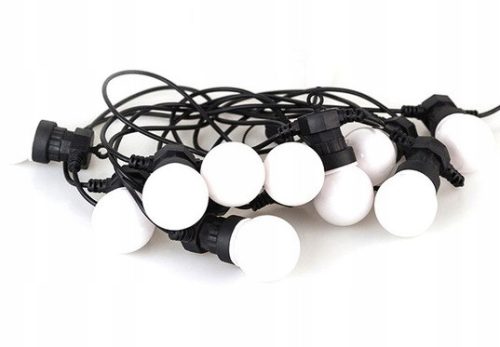 Girlanda Luči za Vrt 15 LED - Mlečna - 11,5 m