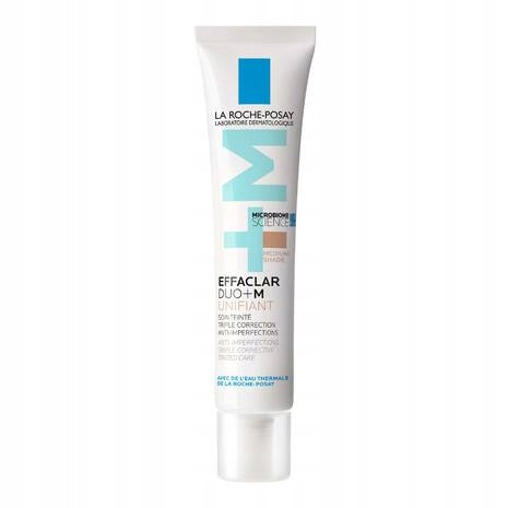 La Roche-Posay EFFACLAR DUO+M UNIFIANT - Obarvana krema za obraz z trojnim delovanjem