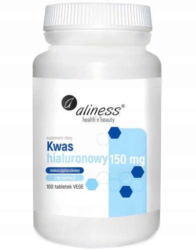 Hialuronska kislina 150 mg - 100 tablet, Varen veganski izdelek