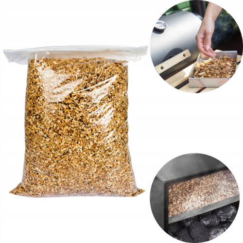  KOMPLET ZA DIMLJENJE BUKEV 15KG SET LES ZA DIMLJENJE NATURAL BROWIN 08