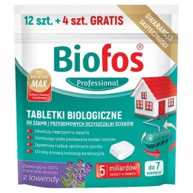   Pripravek za greznice Biofos Professional, tablete za čiščenje in vzdrževanje greznic