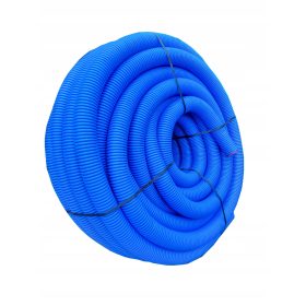   PRILAGODLJIVA PREZRAČEVALNA KANALSKA CEV 75 mm 50m MODRA ZA FLEKSIBILNO OBNOVO