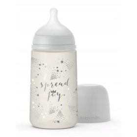 SUAVINEX SX Pro Razveseljujoča steklenička 270 ml siva