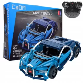   Kocke konstrukcijskega avtomobila CaDA deTech C51053W, daljinsko voden
