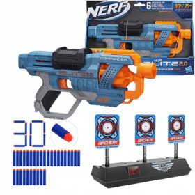   Nerf Elite 2.0 Commander E9485 + elektronski ščit + 30 puščic