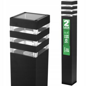 Kvadratni stožec Lumiled E27 60 cm črn