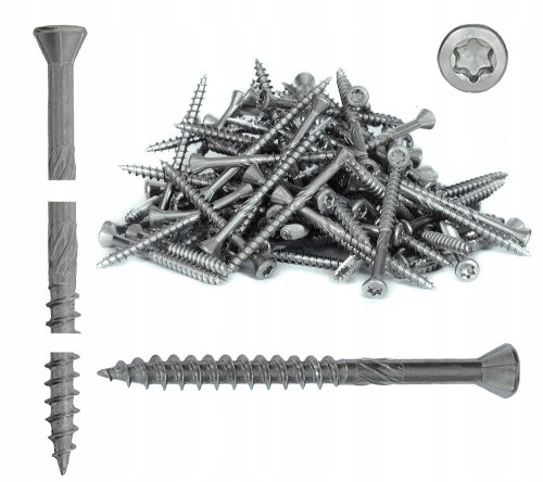 Vijaki za terase Arvex WTR 4.0/40 C2, nerjaveče jeklo, 4x40 mm, 500 kosov