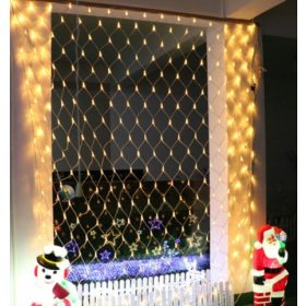 LED SVETLOBNA KURATNA MREŽASTO ozadje 3x2 toplo