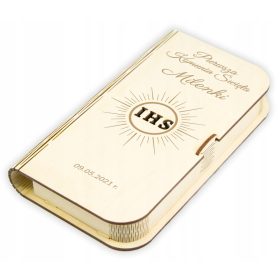 GRAVIRANA KOMUNIJSKA DARILNA ŠKATLICA