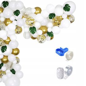   Pripravljen komplet za prvo obhajilo - Girlanda balonov z listi G12