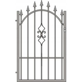   Vrata JUL-MET ANIA 2 - Moderna in trpežna vrata širine 90 cm, proizvajalca JUL-MET, so idealna izbira za vaš dom. Izdelana iz visokokakovostnih materialov, vrata so trpežna in zanesljiva ter zagotavlj