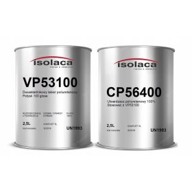 Isolaca Poliuretanski lak, brezbarven sijaj, 5 l