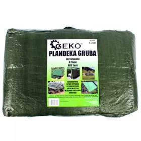 Visokokakovostno debelo in močno prekrivalo GEKO 4x5m