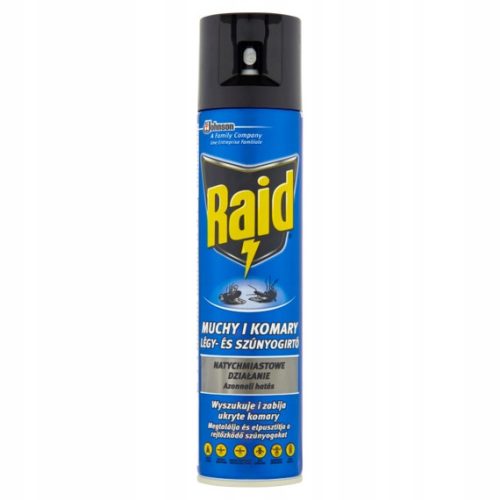 Raid zaščita proti letečim insektom Flys komarji 400ml