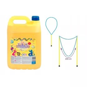 Tuban Set za milne mehurčke, vrvice + tekočina, 5L