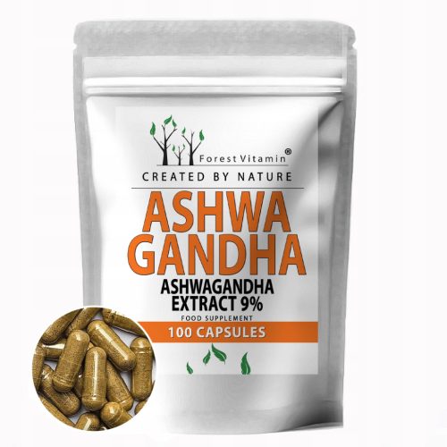 Dodatek Prehrane Forest Vitamin® - Izvleček Ashwagandha 700 mg, 100 Kapsul