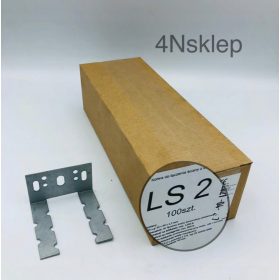 LS2 Povezovalnik za steno, pocinkana jekla, set 100 kosov