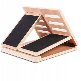   Drevesna platforma za raztezanje mišic Slant Board - idealna za izboljšanje mobilnosti!

Drevesna platforma Slant Board je nepogrešljivo orodje za raztezanje nog, izboljšanje prožnosti in pomoč pri re