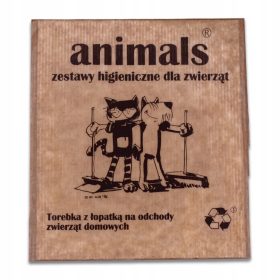 Pasje vrečke za iztrebke z lopaticami 300 kosov