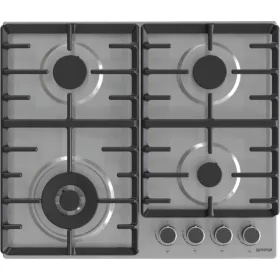    Plinska kuhalna plošča Gorenje GW642ABX Litoželezna rešetka Jeklo