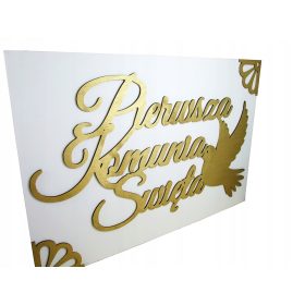 Tablica dobrodošlice Sprejem gostov Sveti obhajilo XXL