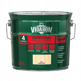 VIDARON Impregnacija za les V01, brezbarvna, 2,5 L