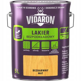 VIDARON ULTRA DURABLE TECHNOLOGY LAK BREZ PREMAZA MAT 5L
