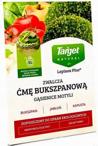 Lepinox Plus 10g - organsko sredstvo za boj proti gosenicam in škodljivcem v sadjarstvu in vrtnarstvu