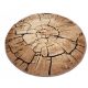 Okrogla belgijska preproga Alfa Bcf Shiraz 120x120 cm