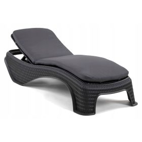 Blazina za ležalnik Atlantic S-49 185 x 56 x 56 siva