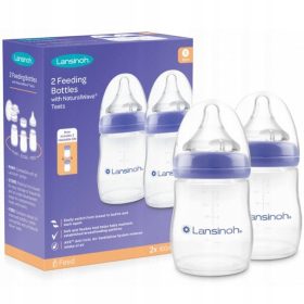 Lansinoh Duo Pack stekleničk za hranjenje 2x160 ml