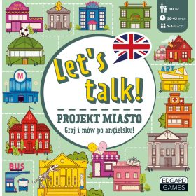   Let's talk. Projekt Mesto. Družabna igra za učenje angleščine