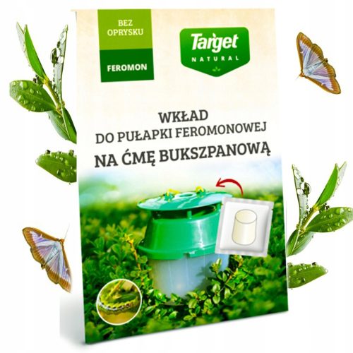 TARGET FEROMONSKI VLOŽEK ZA PUŠČAVO METULJČICO - PRIVOŠČITE VRTU ZDRAVO OKOLJE