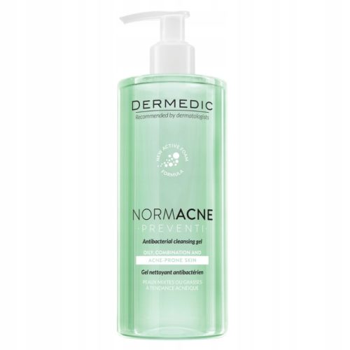Antibakterijski čistilni gel za obraz z aknam Dermedic Normacne, 500 ml