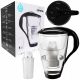  Dafi Crystal LED Glass filter vrč 2 l srebrno/siv