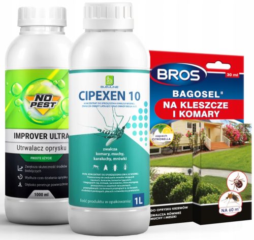 Tekočina za odpravo komarjev, klopov, muh in mravelj Bleu Line 1,1 kg