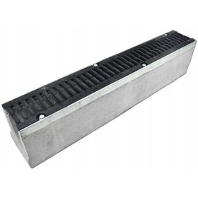 Betonska drenažna rešetka iz litega železa H210 D400