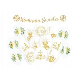 Praznični komplet za prvo obhajilo z baloni