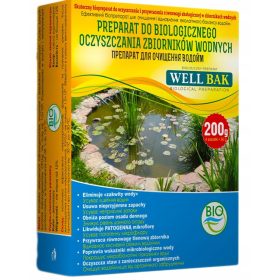   WellBak Biološki pripravek za čiščenje ribnikov in lončkov 200g