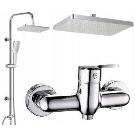   Valvex Vera 2454627 Kubična Armatura za Tuš + Vidna Tuš Garnitura Reihe Anko