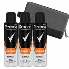   REXONA MOŠKI Antiperspirant v spreju 450 ml + GRATIS KOZMETIČNA TORBICA